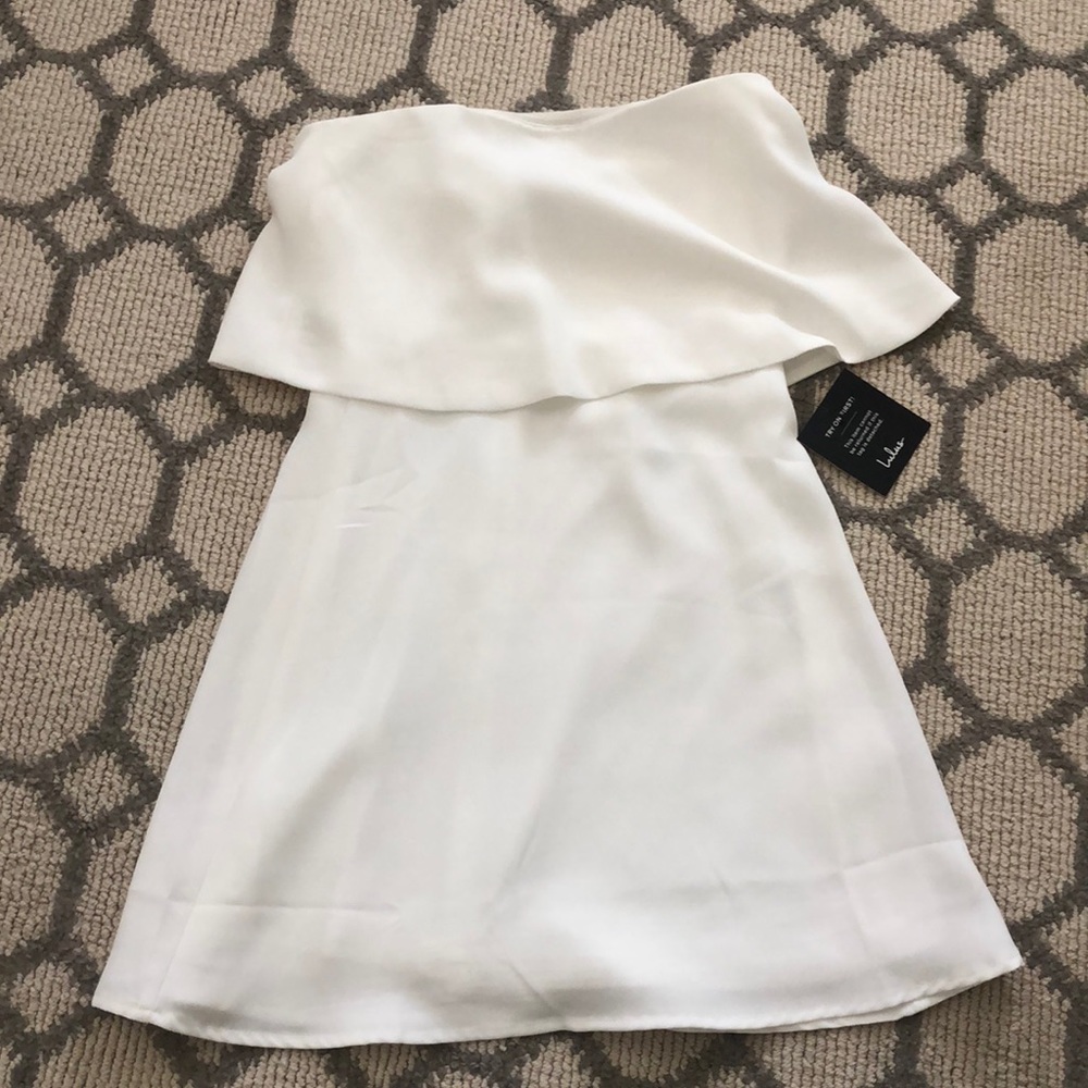 Lulus strapless dress